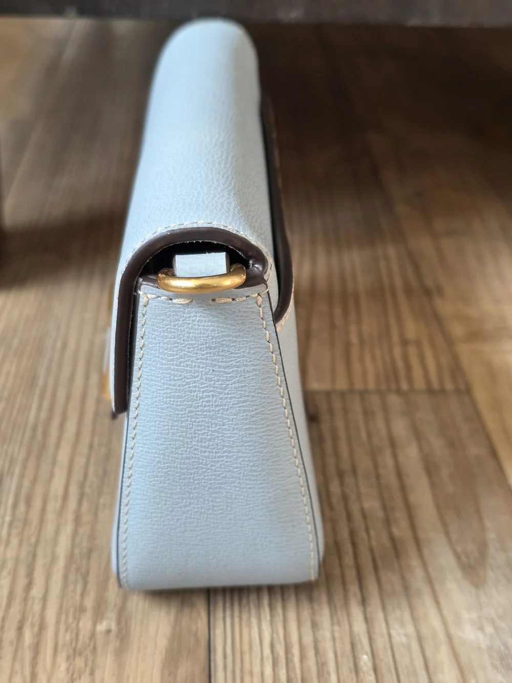 Kate Spade Katy Medium Leather Shoulder Bag in Ocean Beach